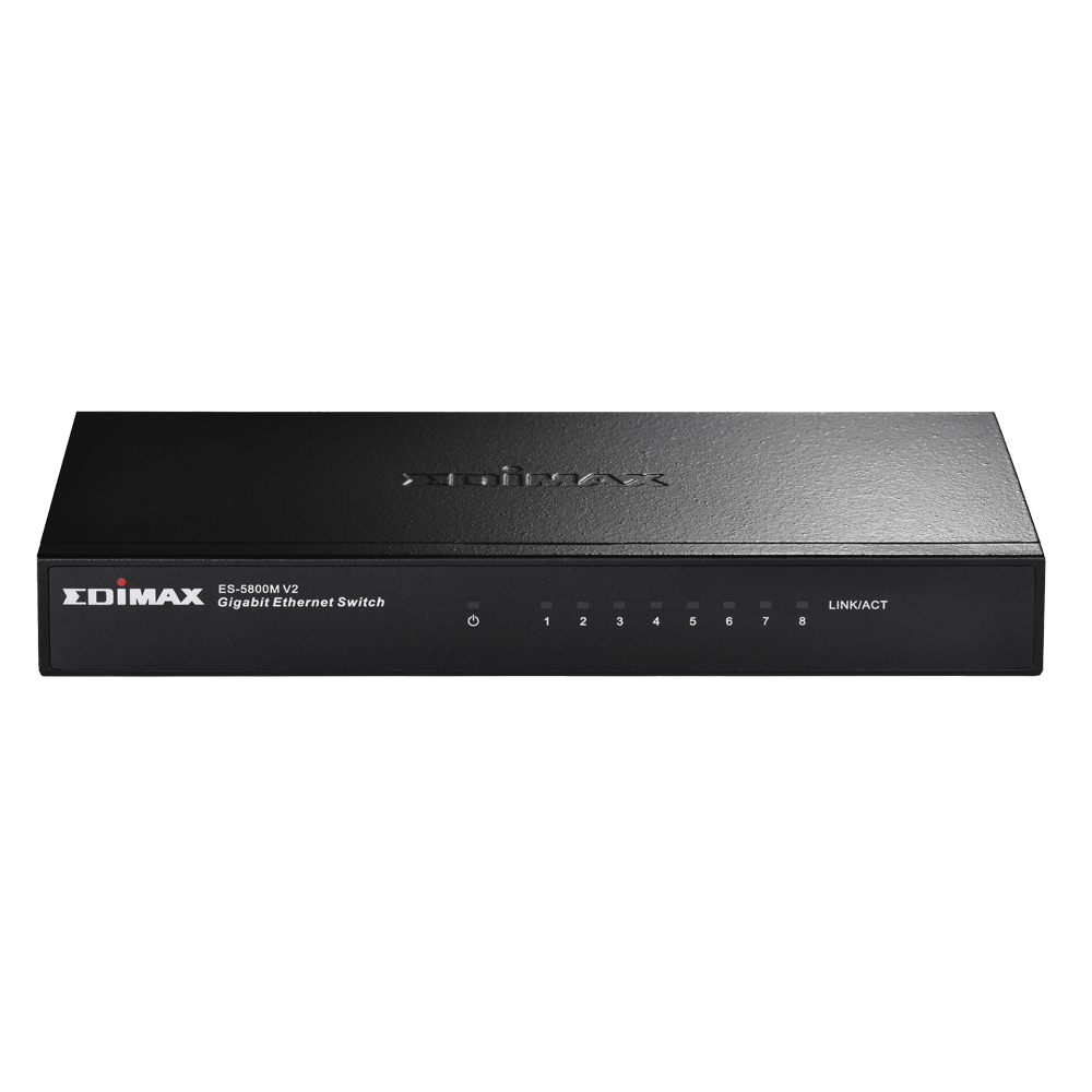 EDIMAX - Switches - Gigabit Ethernet - 5-Port Gigabit Desktop Switch